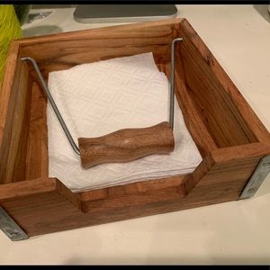 Rustic Napkin Holder